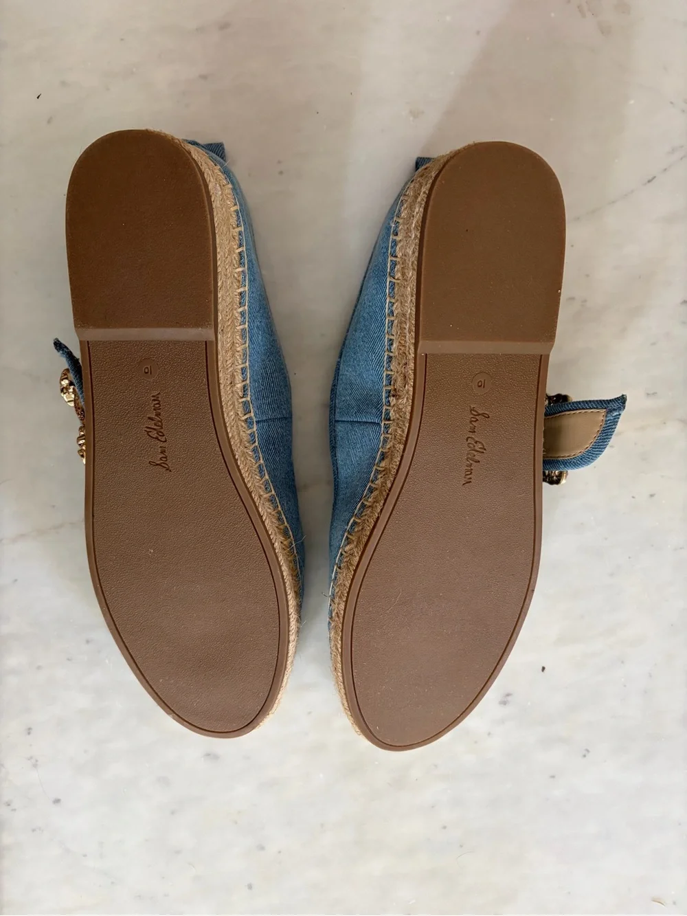 Sam Edelman usual blue gold